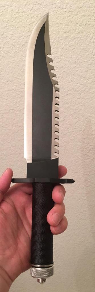 Couteau Rambo, Envoi, Armée de terre, Couteau ou Poignard