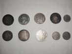 lot zilveren munten 1873/1980, Ophalen of Verzenden, Zilver, Setje, Zilver