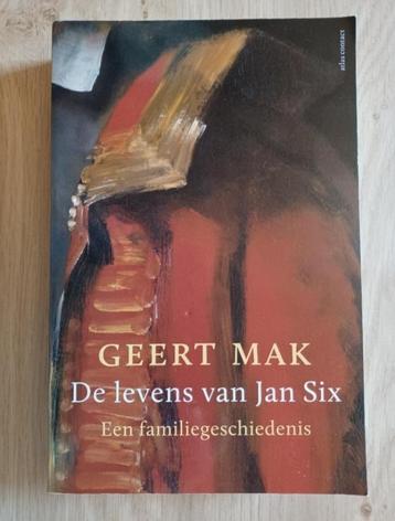 Geert Mak - De levens van Jan Six beschikbaar voor biedingen