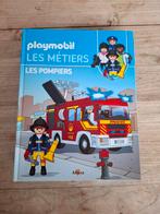 Livre Playmobil en français Les métiers partie 1 Les pompier, Utilisé, Enlèvement ou Envoi, Playmobil en vrac