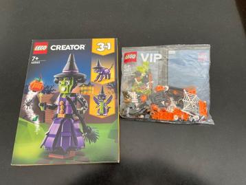 Lego Halloween 40562 Sorcière mystique + Spooky VIP 40513 disponible aux enchères