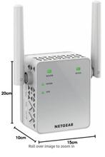 Netgear EX3700 AC750 dual-band wifi-repeater, Computers en Software, WiFi-versterkers, Ophalen, Zo goed als nieuw, Netgear