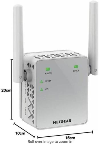 Netgear EX3700 AC750 dual-band wifi-repeater beschikbaar voor biedingen
