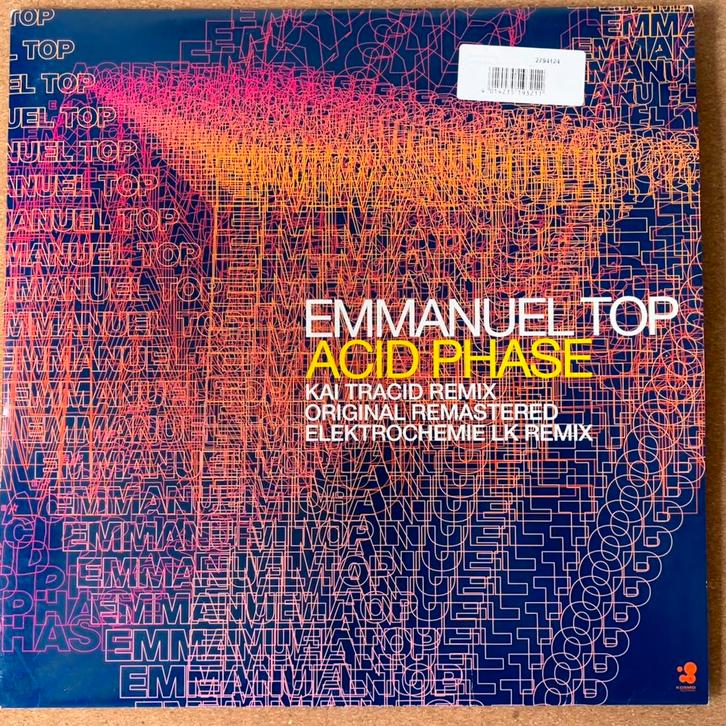 Emmanuel Top - Acid Phase (+ Kai Tracid/Elektrochemie Rmx), Cd's en Dvd's, Vinyl | Dance en House, Gebruikt, Techno of Trance