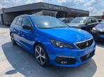 Peugeot 308 SW 1.2i GT-LINE NAVI LEDER XENON CAMERA PANO, Auto's, 94 kW, Euro 6, Blauw, 128 pk