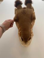 Wanddecoratie dierenhoofden pluche, Ophalen, Zo goed als nieuw, Wanddecoratie