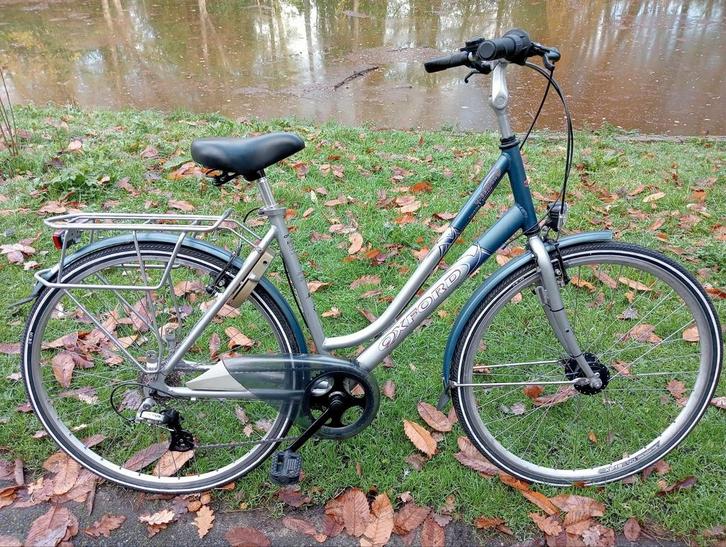 Aluminium Oxford damesfiets 28 inch/7V/nieuwe onderdelen, Fietsen en Brommers, Fietsen | Dames | Damesfietsen, Gebruikt, Versnellingen