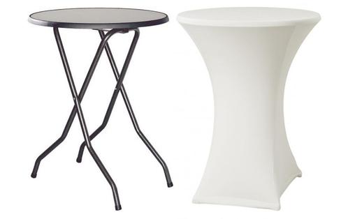 Table haute mange-debout à louer, Hobby en Vrije tijd, Feestartikelen | Verhuur, Gebruikt, Ophalen of Verzenden