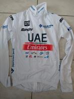 Witte podiumtrui Paris Nice 2023 team UAE, Vélos & Vélomoteurs, Accessoires vélo | Vêtements de cyclisme, Comme neuf, Enlèvement ou Envoi