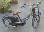 Popal Daily Dutch meisjesfiets – 24 inch – zwart, Fietsen en Brommers, Ophalen, Popal, Handrem, Gebruikt