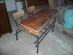 VINTAGE SCHOOLBANK, Antiek en Kunst, Ophalen
