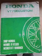 Werkplaats manual Honda VT750 Custom, Motoren, Handleidingen en Instructieboekjes, Ophalen, Honda