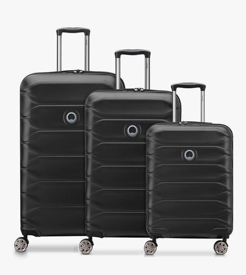 Nieuw Delsey Meteor Serie Kofferset met harde bagage,3-delig, Handtassen en Accessoires, Koffers, Nieuw, Ophalen