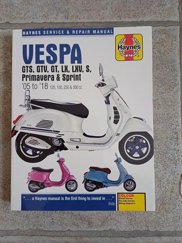 Vespa handboek beschikbaar voor biedingen