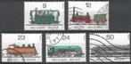 Belgie 1985 - Yvert/OBP 2170-2174 - Openbaar vervoer (ST), Postzegels en Munten, Postzegels | Europa | België, Treinen, Gestempeld