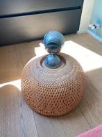 Rotan hanglamp, Huis en Inrichting, Ophalen, Zo goed als nieuw, Hout, Minder dan 50 cm