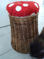 tabouret en rotin - 47 cm de haut, Enlèvement, Utilisé, Matériaux autres