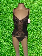 Korset setje artnr 6, Kleding | Dames, Ondergoed en Lingerie, Ophalen of Verzenden, Zwart, Setje