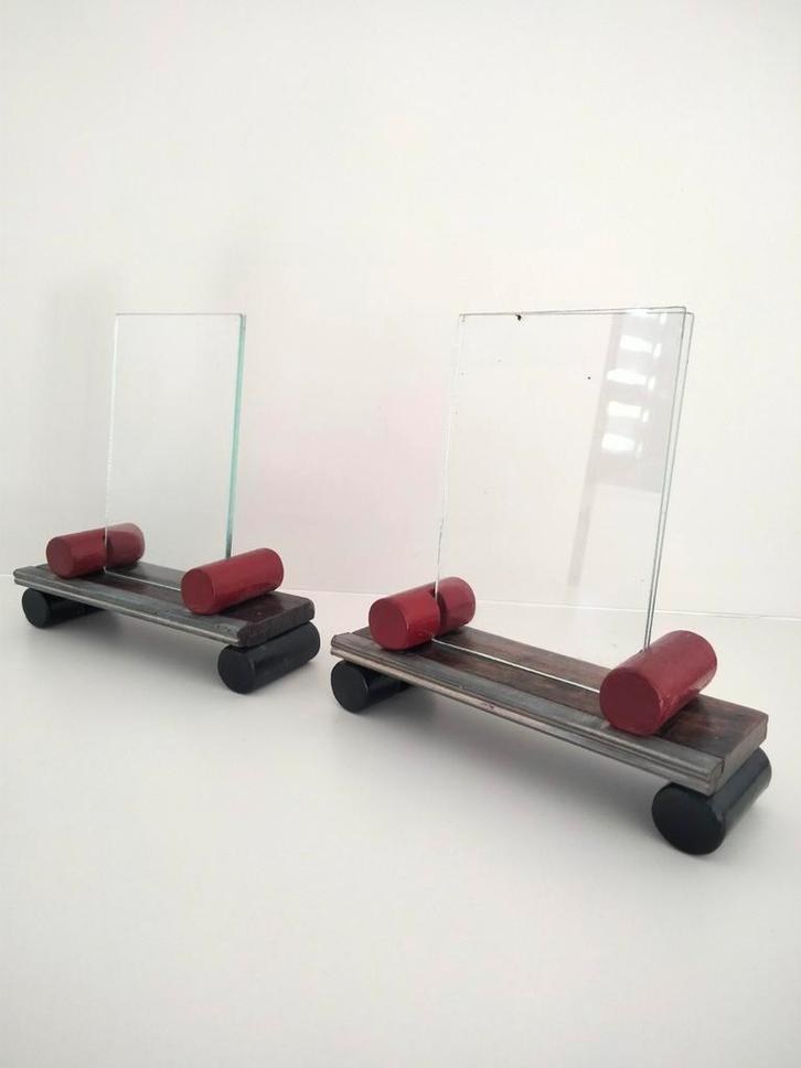 Prijs per stuk Art Deco fotokader geometrisch, Antiek en Kunst, Antiek | Woonaccessoires, Ophalen of Verzenden