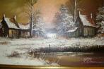 Winterlandschap, Antiek en Kunst, Ophalen