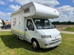 Mobilehome Burstner Fiat Ducato 2.8idTD 6 personen 153.000km, Diesel, Particulier, 5 tot 6 meter, Half-integraal