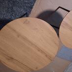 Bijzettafeltjes, Maison & Meubles, Tables | Tables d'appoint, Enlèvement, Comme neuf, Rond