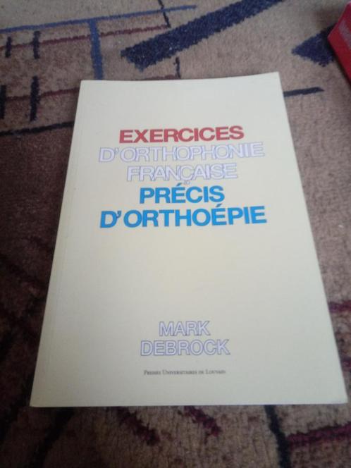 exercices d'orthophonie francaise précis d'orthoépie, Boeken, Studieboeken en Cursussen, Nieuw, Hoger Onderwijs, Alpha, Verzenden