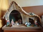 Kerststal met oude beeldjes, Diversen, Kerst, Ophalen, Gebruikt