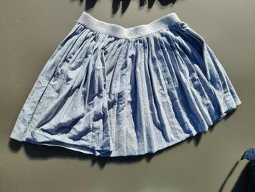 grijze plooirok rok, Besties, 128 beschikbaar voor biedingen