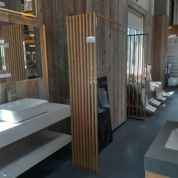 Inloopdouche, Houtlook, 90 x 200cm, Veiligheidsglas, 105008 beschikbaar voor biedingen