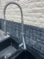 Evier de cuisine en résine noir + Robinet de cuisine, Bricolage & Construction, Enlèvement, Utilisé, Robinet