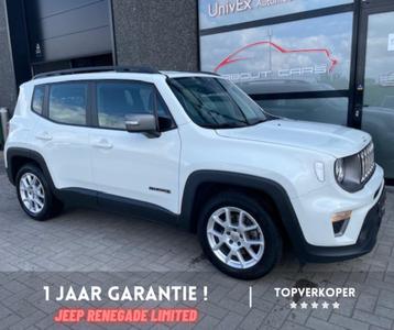 Jeep Renegade 1.3 T4 Limited DDCT ** AUTOMAAT ** GARANTIE ** beschikbaar voor biedingen