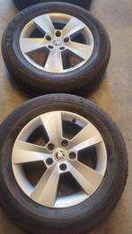 Jantes skoda origine 16" avec pneu 215/60R16, 215 mm, Jante(s), Pneus été, Enlèvement