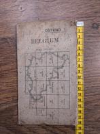 Topografische kaart Oostende 1:100.000 1911, Ophalen of Verzenden