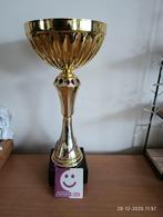 Goudenkleuriger trofee  Beker, Enlèvement ou Envoi, Comme neuf