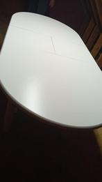 keukentafel, Huis en Inrichting, Tafels | Eettafels, Ophalen, Kunststof, Gebruikt, 100 tot 150 cm