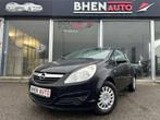 Opel Corsa 1.0i Enjoy (bj 2008), Auto's, Stof, Gebruikt, Zwart, Zwart