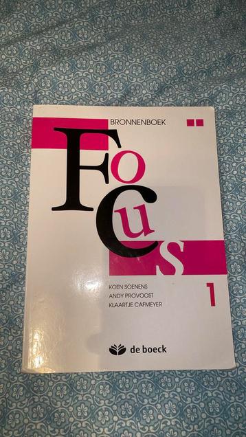 Klaartje Cafmeyer - Bronnenboek focus 1 beschikbaar voor biedingen