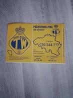 sticker  Touring-Wegenhulp, Enlèvement ou Envoi