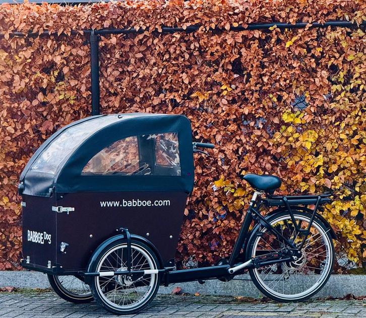 BABBOE DOG-E ELEKTRISCHE BAKFIETS, Fietsen en Brommers, Fietsen | Dames | Moederfietsen, Versnellingen, Ophalen of Verzenden