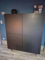 Mooie volledige zwarte eetkamer., Huis en Inrichting, Ophalen, Zo goed als nieuw, Modern, 4 tot 6 stoelen