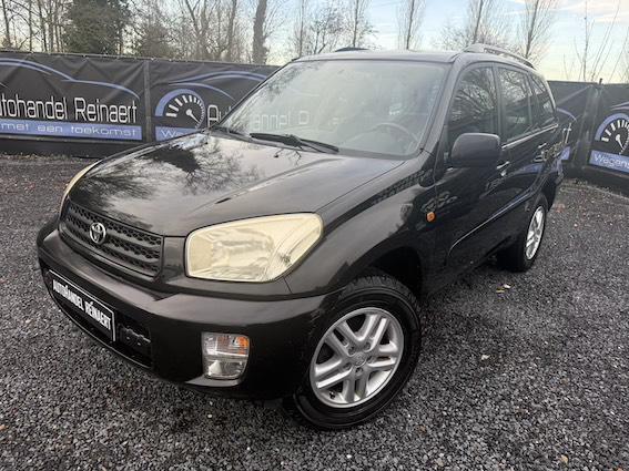 Toyota Rav4 1.8i, 2003, 147.000km, Airco, Keuring + Garantie, Auto's, Toyota, Bedrijf, Rav4, ABS, Benzine, Euro 3, Onderhoudsboekje