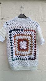 Pièce unique - Neuf Très beau pull fait main au crochet, Vêtements | Femmes, Enlèvement ou Envoi, Neuf, Taille 42/44 (L), Blanc