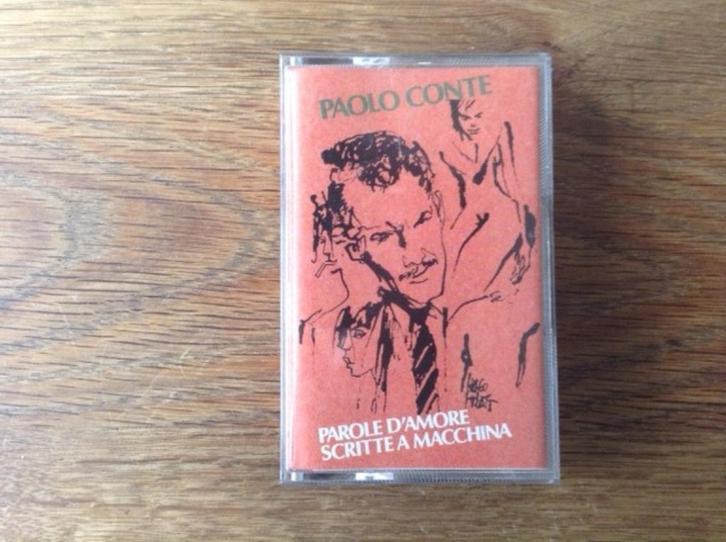 muziekcassette paolo conte, Cd's en Dvd's, Cassettebandjes, Origineel, Jazz en Blues, 1 bandje, Ophalen of Verzenden