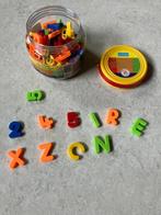 Magnetische letters en nummers 100st, Ophalen, Zo goed als nieuw