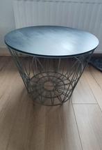 Salontafel met opbergruimte (D:60, H:45cm), Ophalen, Zo goed als nieuw