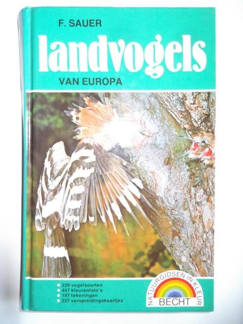 Landvogels van Europa, Livres, Nature, Oiseaux, Enlèvement ou Envoi