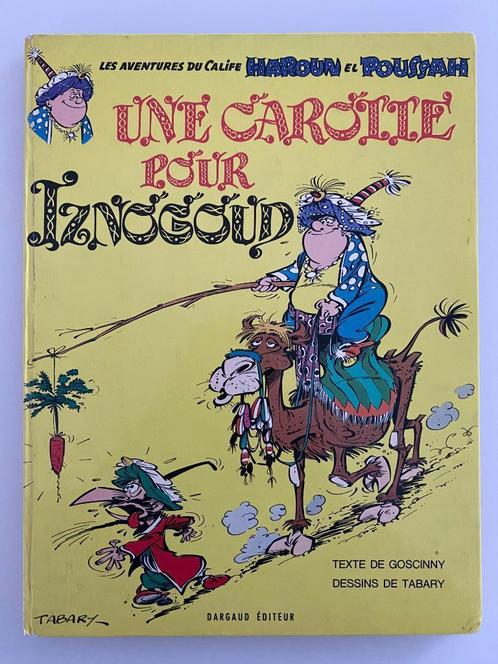 Iznogoud Goscinny 7 Une Carotte Pour Iznogoud EO 1971, Boeken, Stripverhalen, Gelezen, Eén stripboek, Ophalen of Verzenden