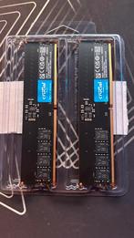 2x 16GB = 32GB DDR5 CL 40 CRUCIAL DESKTOP RAM, Computers en Software, RAM geheugen, Ophalen, DDR5, Desktop