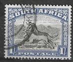 Zuid-Afrika 1927/1928 - Yvert 27 - Gnoe (ST), Verzenden, Zuid-Afrika, Gestempeld